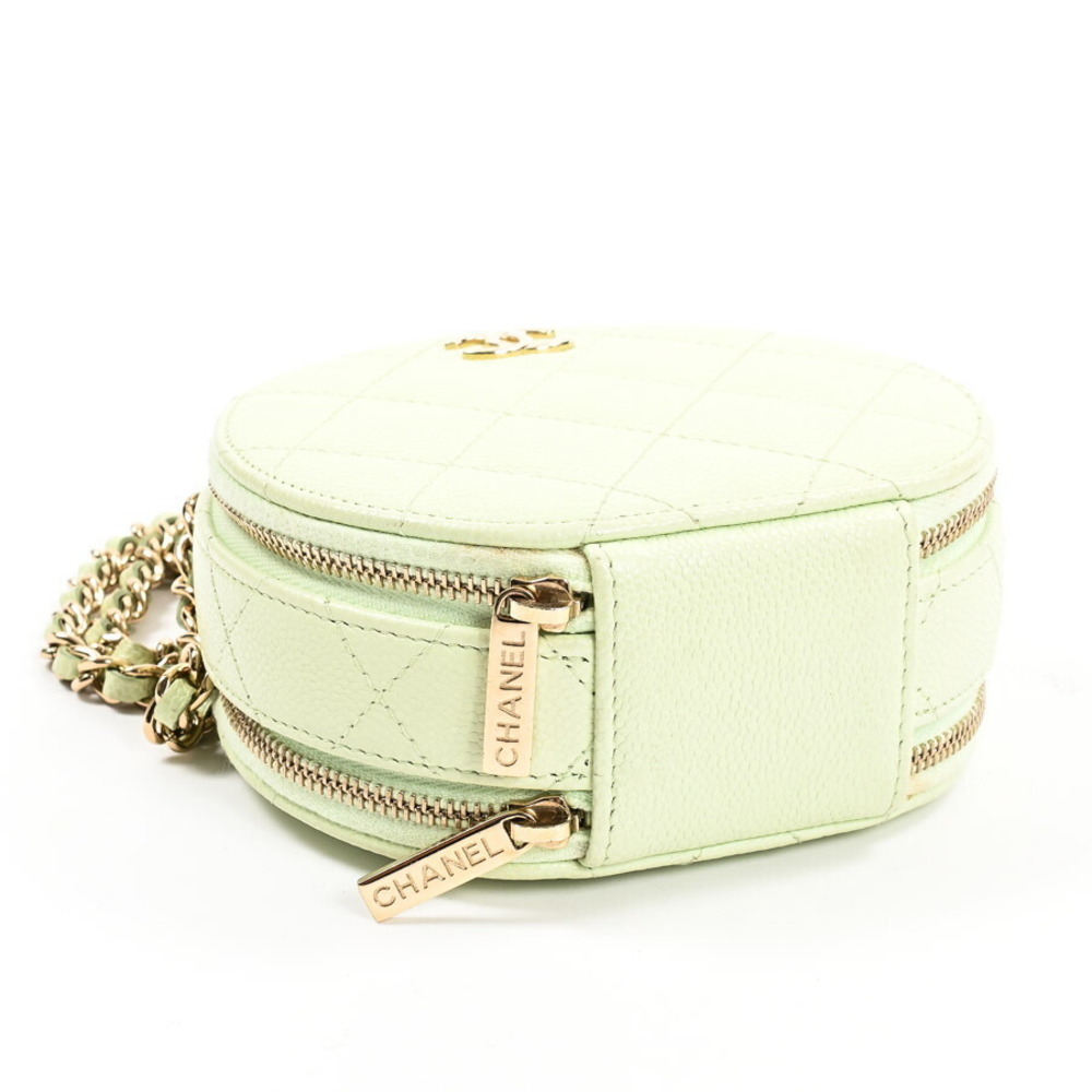 Chanel Small Vanity Case Shoulder Bag Green - Picture 5 of 11